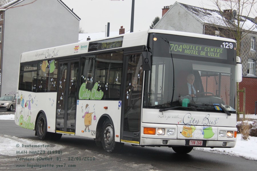 Belgia, Göppel (MAN NM223) Nr 5129