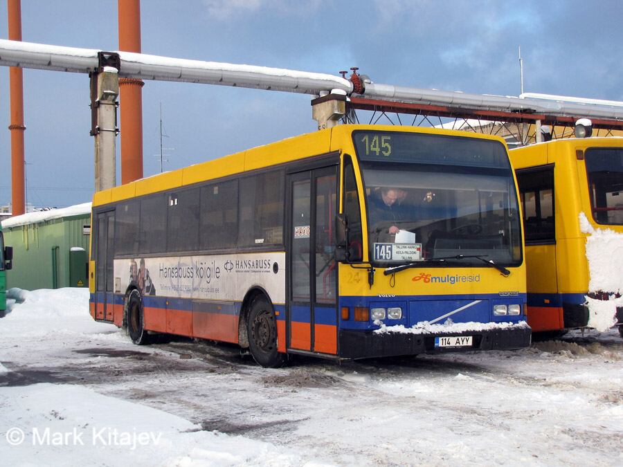 Эстония, Berkhof Europa 2000NL № 114 AYY