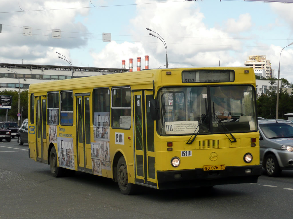 Moskau, LiAZ-5256.25 Nr. 15318