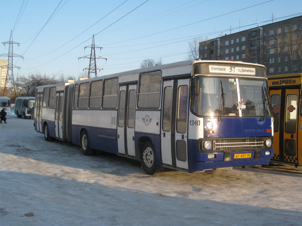 Свердловская область, Ikarus 283.10 № 1340