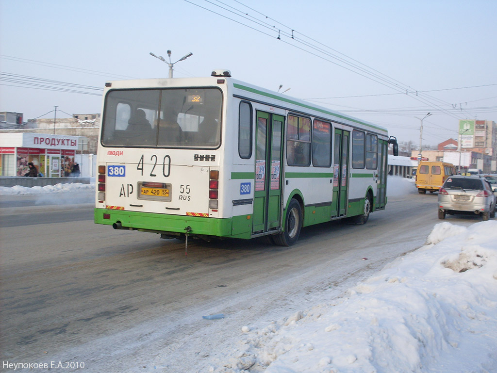 Омская область, ЛиАЗ-5256.45 № 380