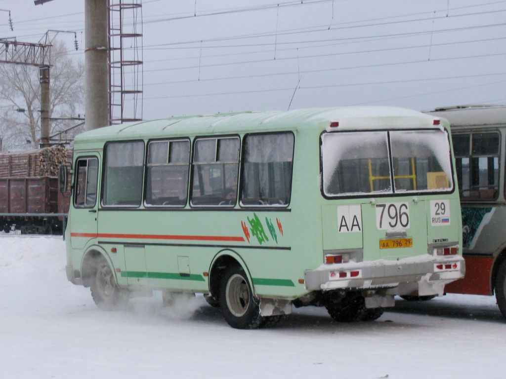 Архангельская область, ПАЗ-32054 № АА 796 29