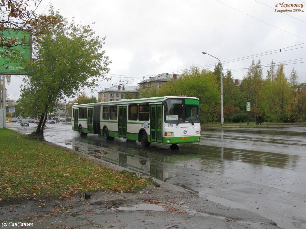 Вологодская область, ЛиАЗ-6212.00 № 0216