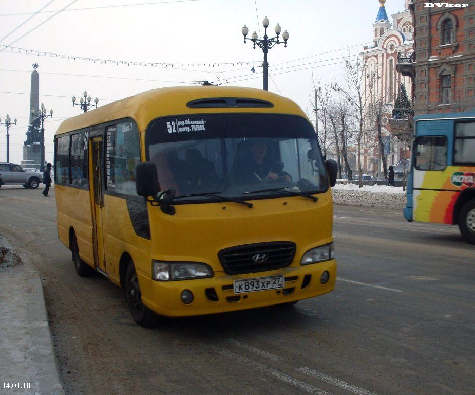 Хабаровский край, Hyundai County Super № К 893 ХР 27