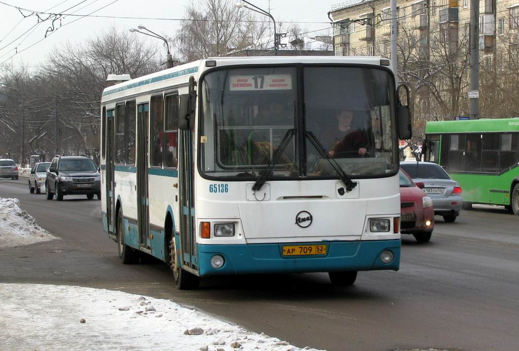 Нижегородская область, ЛиАЗ-5256.26 № 65136