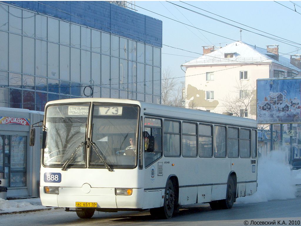 Omsk region, Mercedes-Benz O345 č. 888