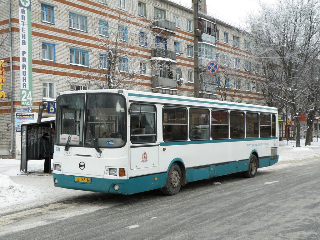 Нижегородская область, ЛиАЗ-5256.25 № АО 463 52