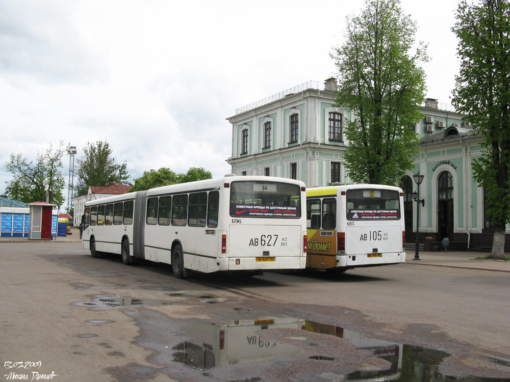 Псковская область, Mercedes-Benz O345G № 696