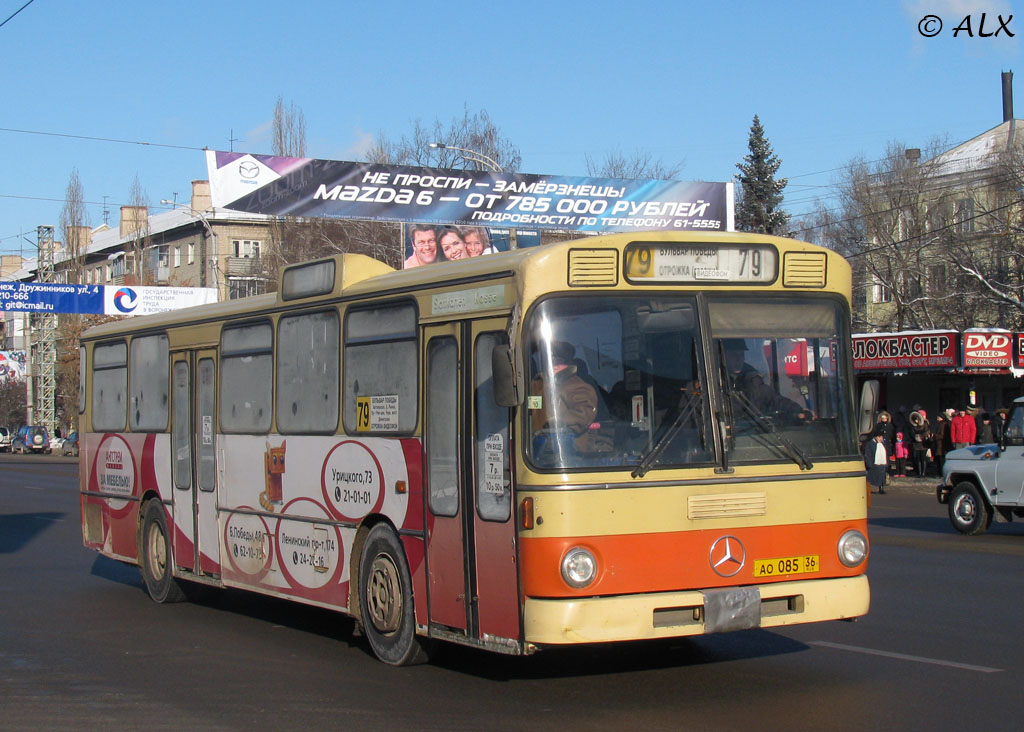 Воронежская область, Mercedes-Benz O305 № АО 085 36