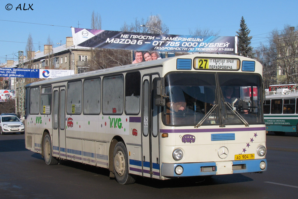 Воронежская область, Mercedes-Benz O307 № АО 904 36