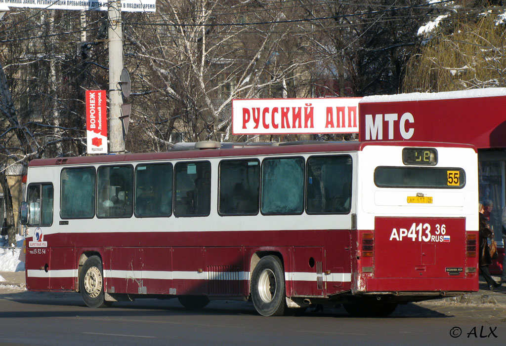 Воронежская область, Scania CN112CL № АР 413 36