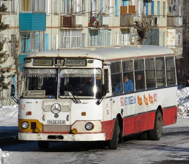 Хабараўскі край, ЛиАЗ-677М № 82
