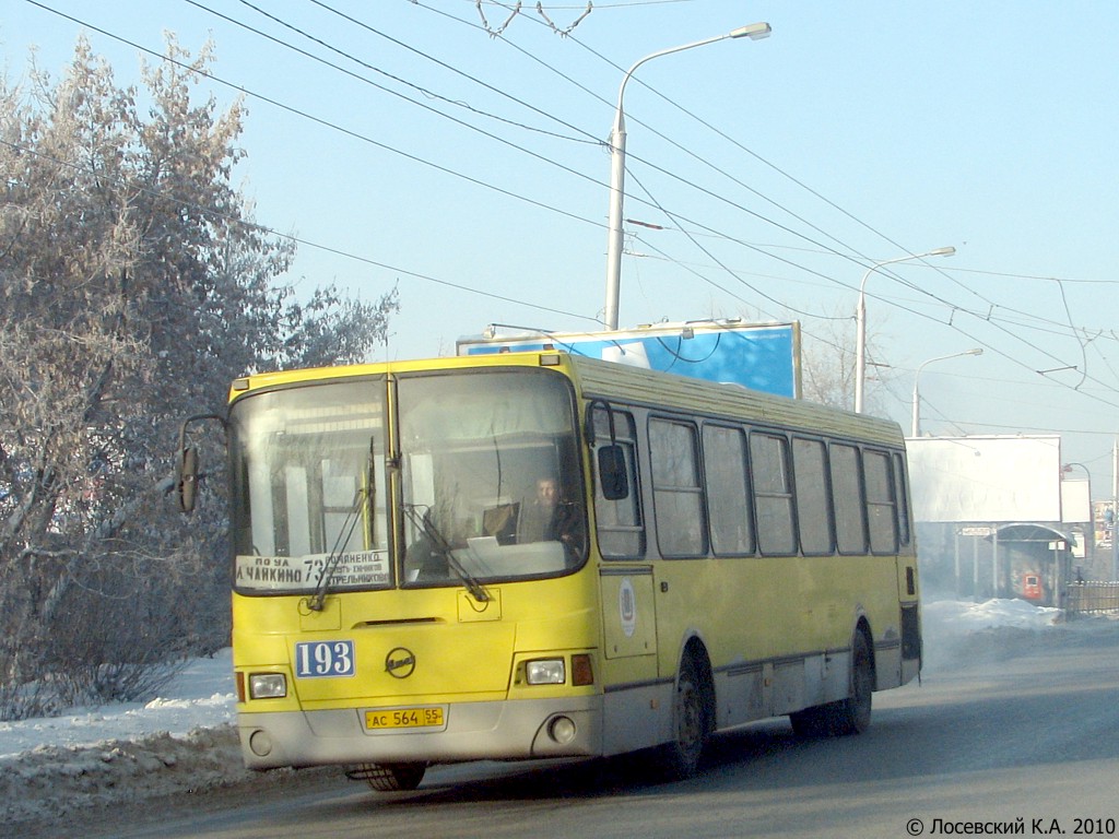 Омская область, ЛиАЗ-5256.45 № 193