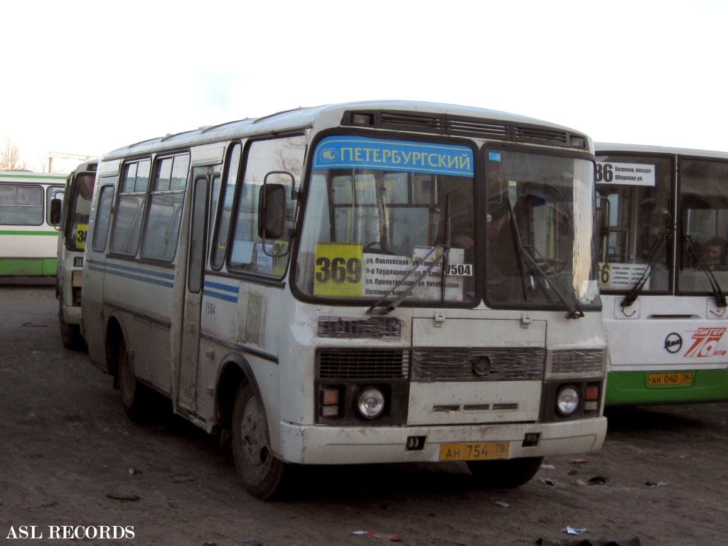 Санкт-Петербург, ПАЗ-32053 № 7504