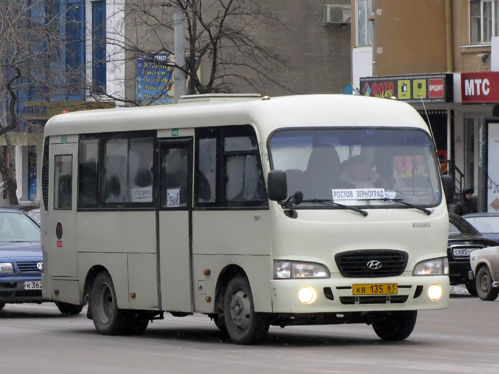 Ростовская область, Hyundai County SWB C08 (РЗГА) № КВ 135 61