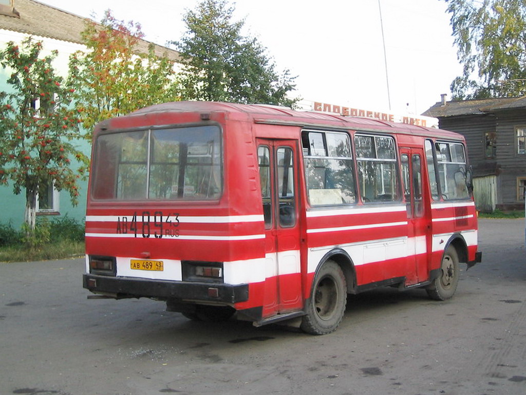 Кировская область, ПАЗ-3205 (00) № АВ 489 43