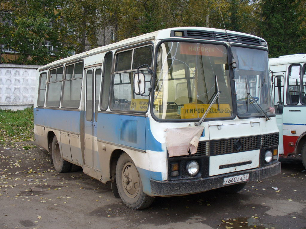 Кировская область, ПАЗ-3205 (00) № У 660 АА 43