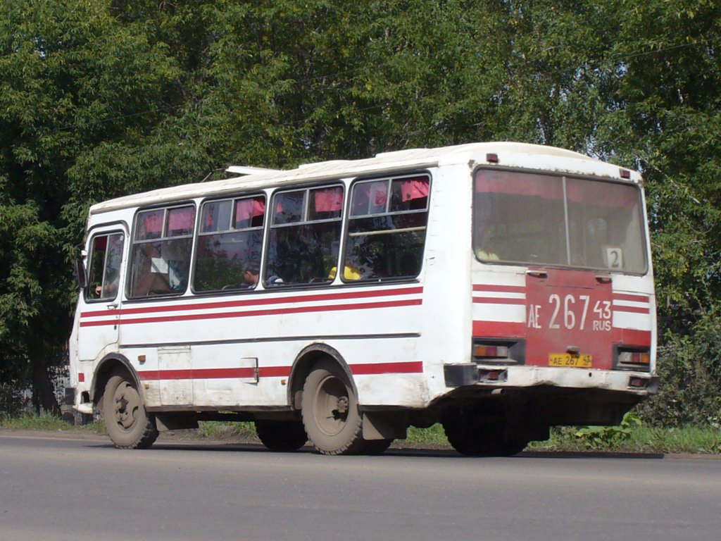 Кировская область, ПАЗ-3205 (00) № АЕ 267 43