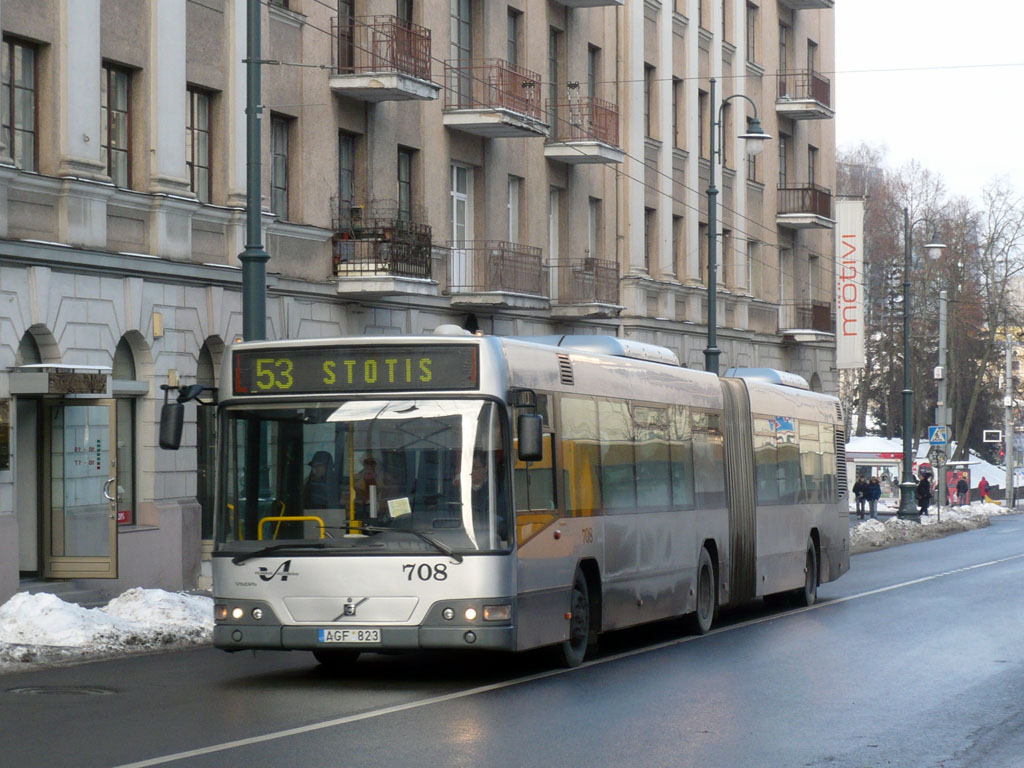 Литва, Volvo 7700A № 708