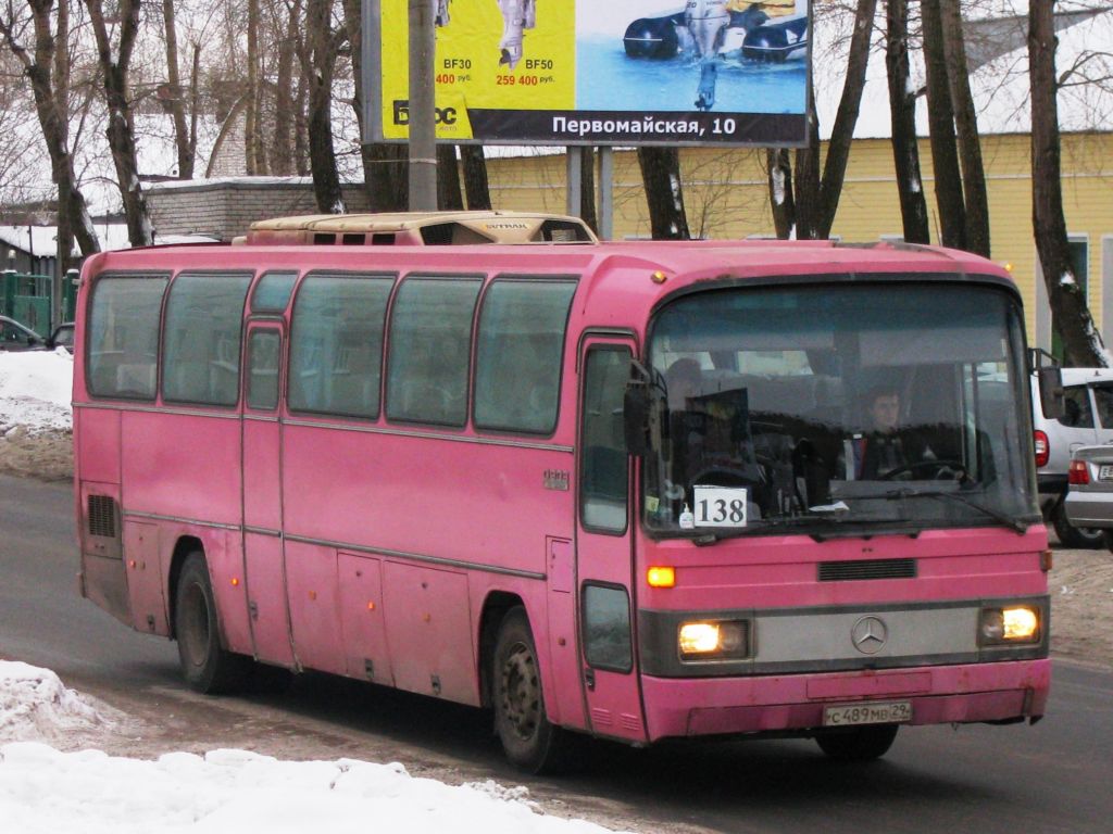 Архангельская область, Mercedes-Benz O303-15RHS Лидер № С 489 МВ 29