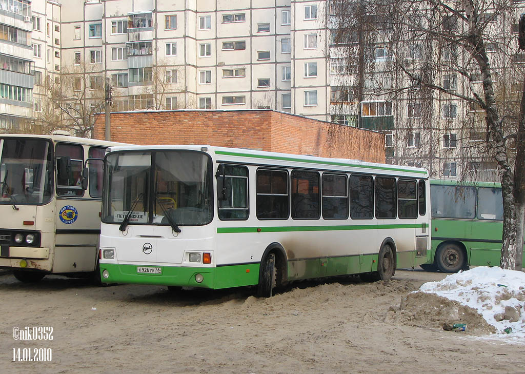 Kursk region, LiAZ-5256.26-01 Nr. К 926 УК 46