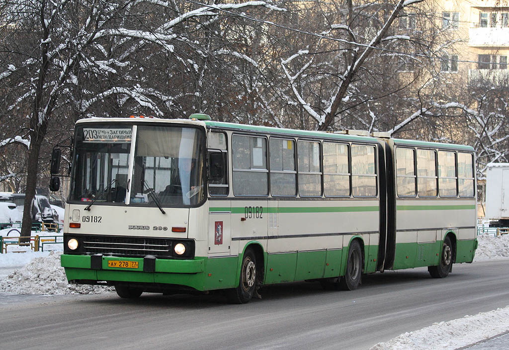 Москва, Ikarus 280.33M № 09182