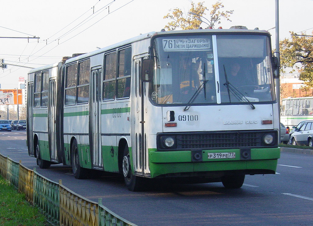 Москва, Ikarus 280.33M № 09100