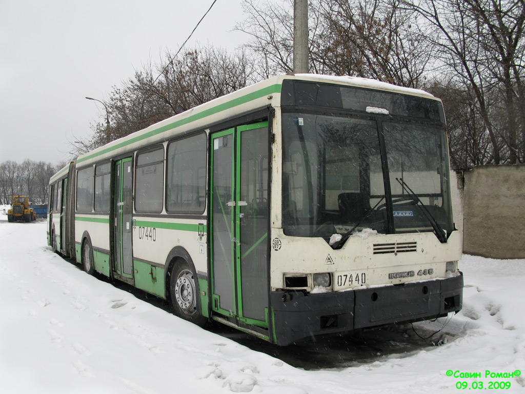 Москва, Ikarus 435.17 № 07440