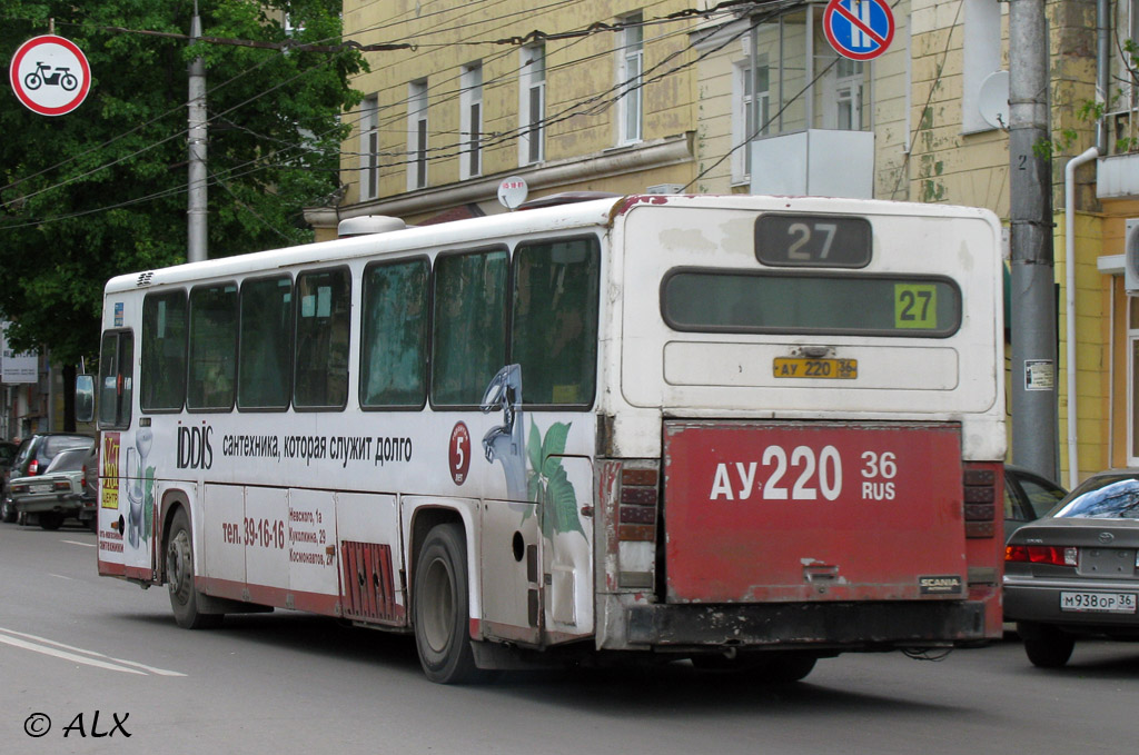 Воронежская область, Scania CN112CL № АУ 220 36