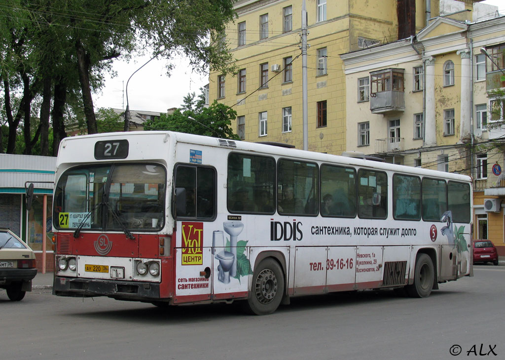 Воронежская область, Scania CN112CL № АУ 220 36