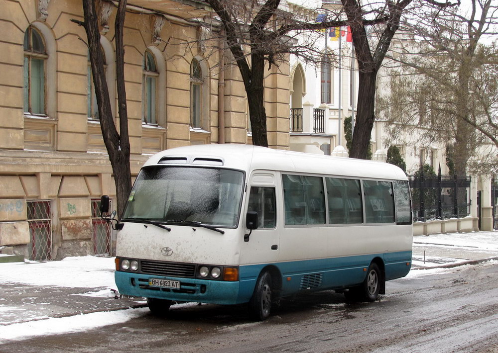 Одесская область, Toyota Coaster HZB50 № BH 6823 AT