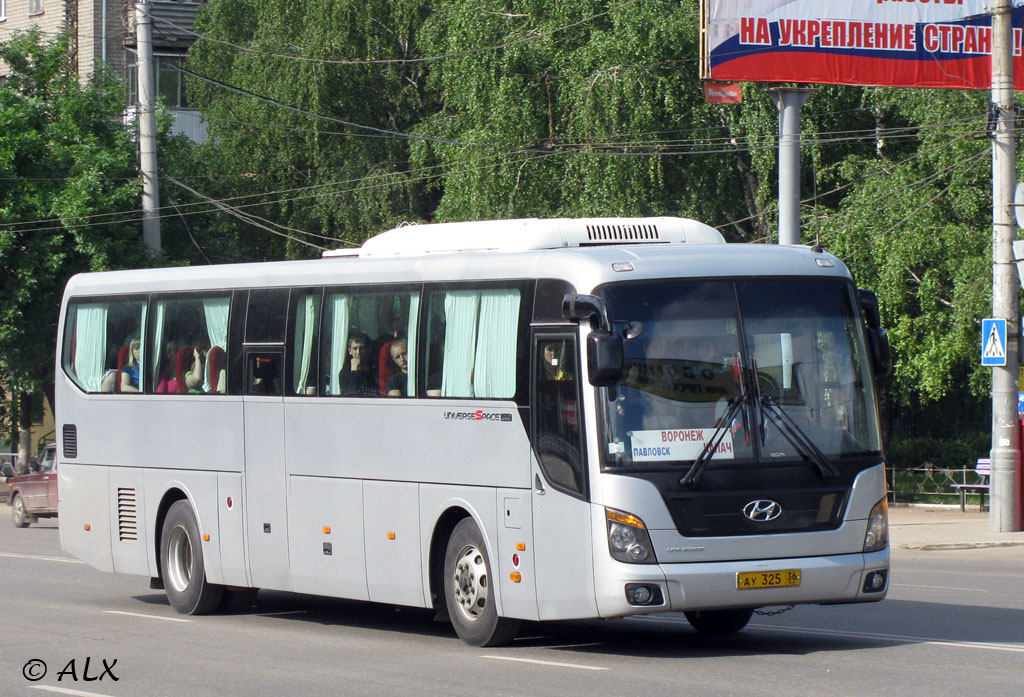 Воронежская область, Hyundai Universe Space Luxury № АУ 325 36