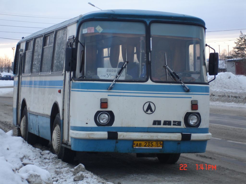 Мурманская область, ЛАЗ-695Н № АВ 235 51