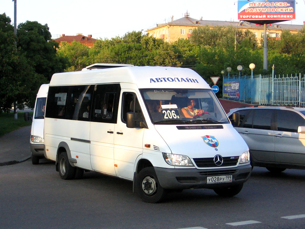 Москва, Самотлор-НН-323770 (MB Sprinter 411CDI) № У 028 РУ 199