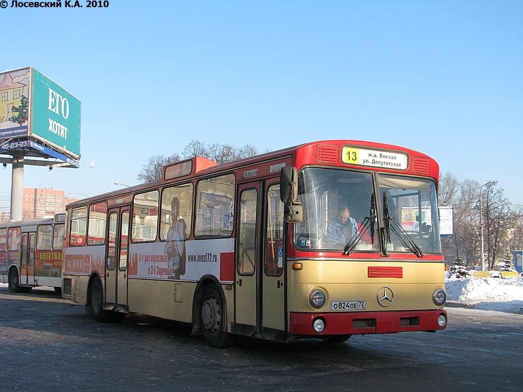 Тюменская область, Mercedes-Benz O305 № О 824 ОЕ 72