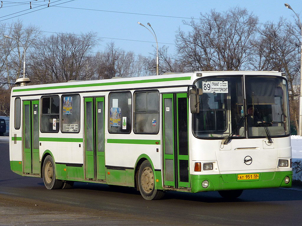 Пензенская область, ЛиАЗ-5256.45 № АТ 951 58