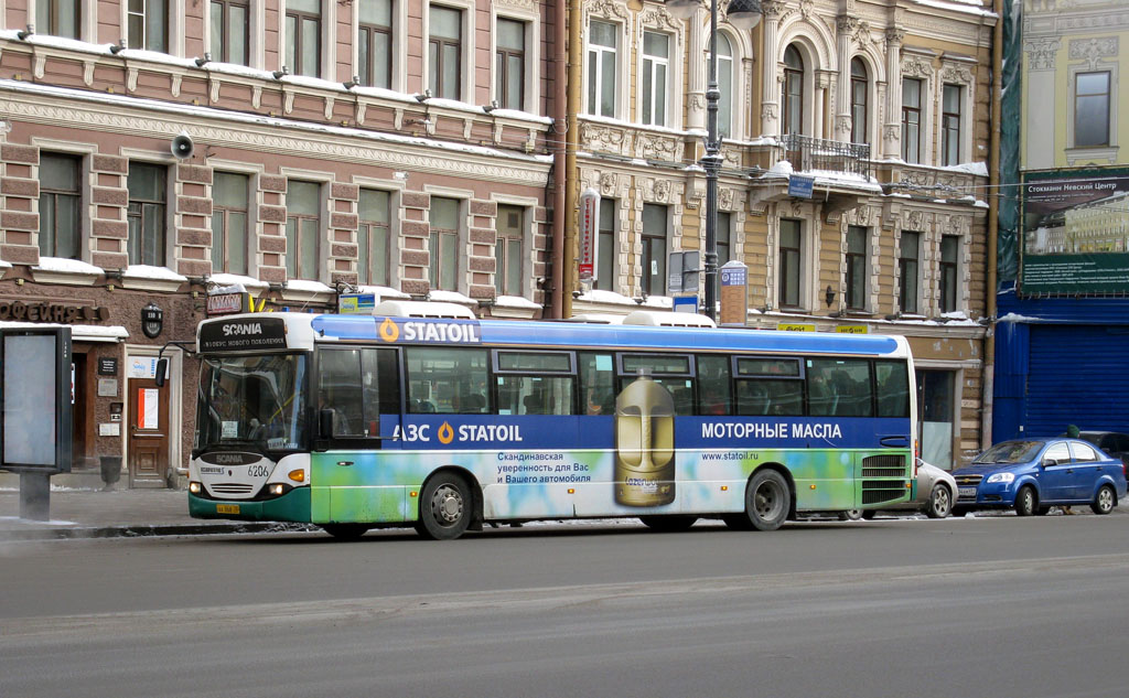 Санкт-Петербург, Scania OmniLink I (Скания-Питер) № 6206