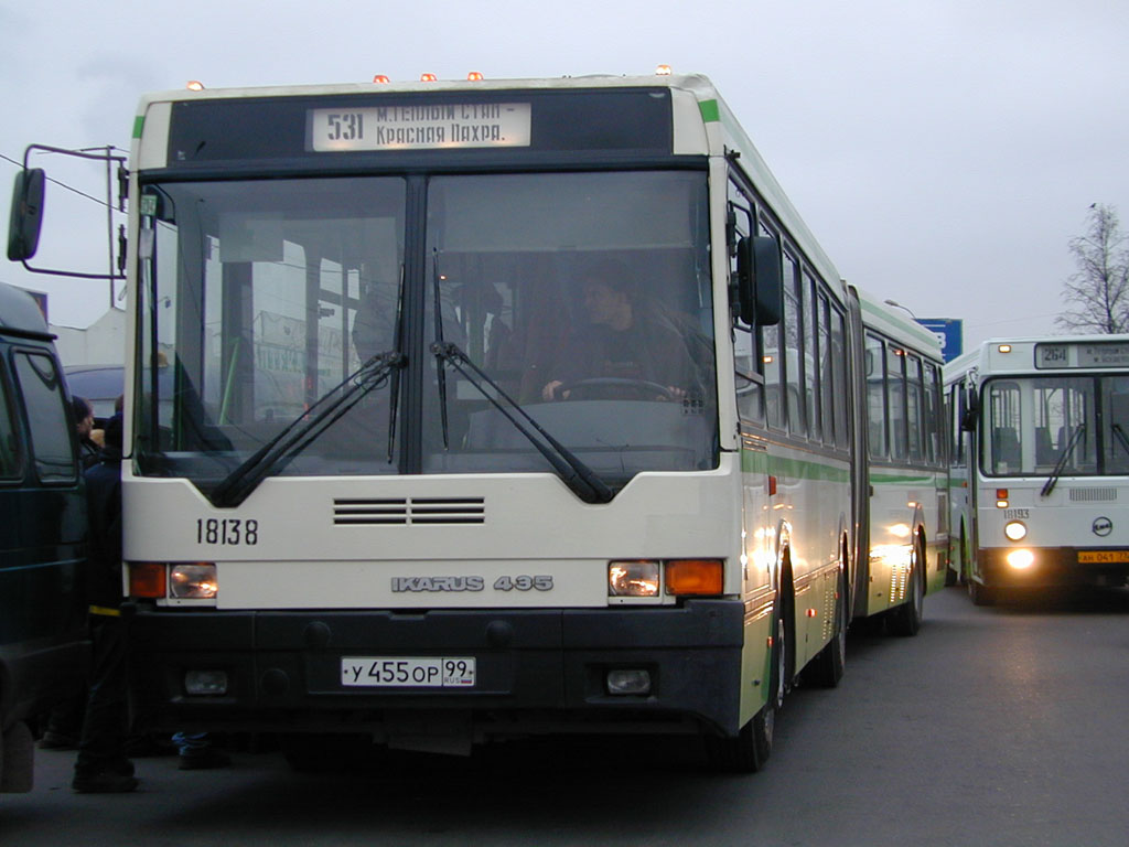 Москва, Ikarus 435.17 № 18138