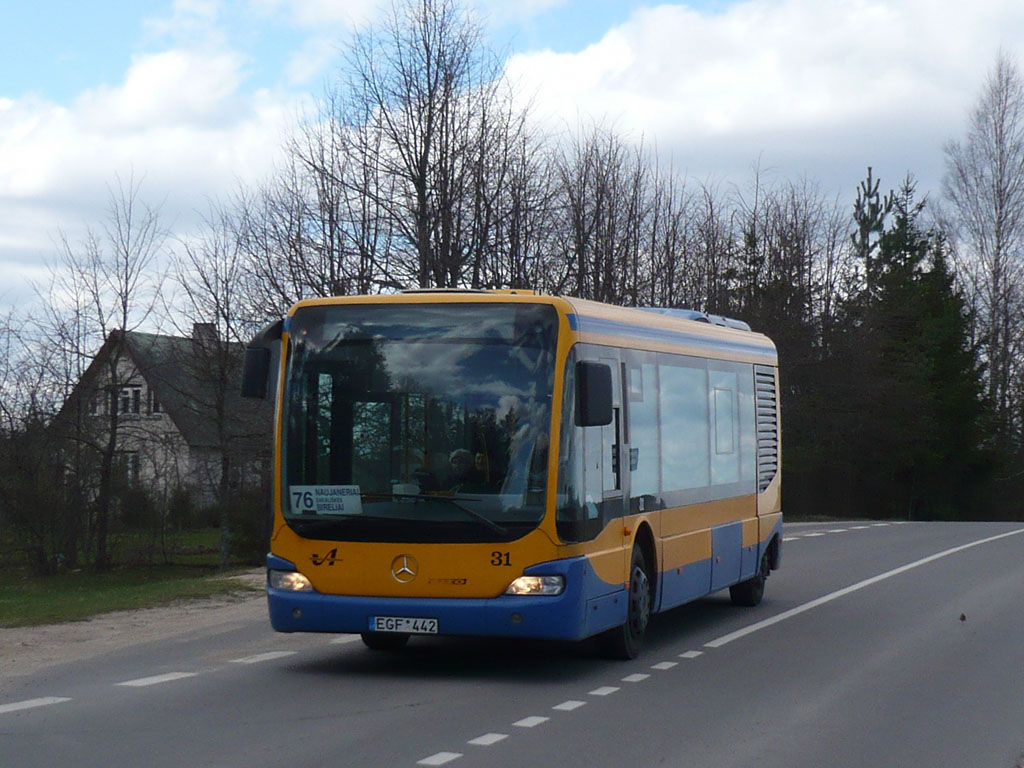 Литва, Mercedes-Benz O520 Cito (9,6m) № 031