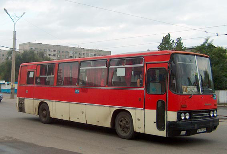 Almaty, Ikarus 256 № 2614