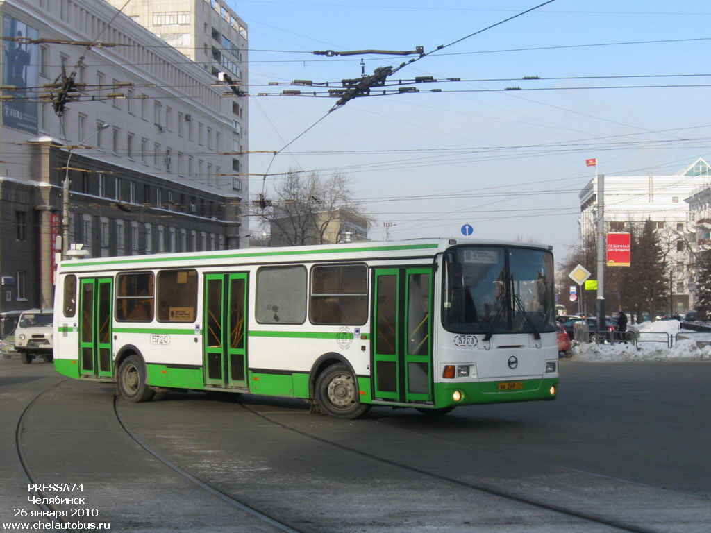 Chelyabinsk region, LiAZ-5256.26 č. 5720