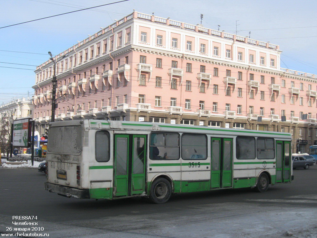 Челябинская область, ЛиАЗ-5256.25 № 3515