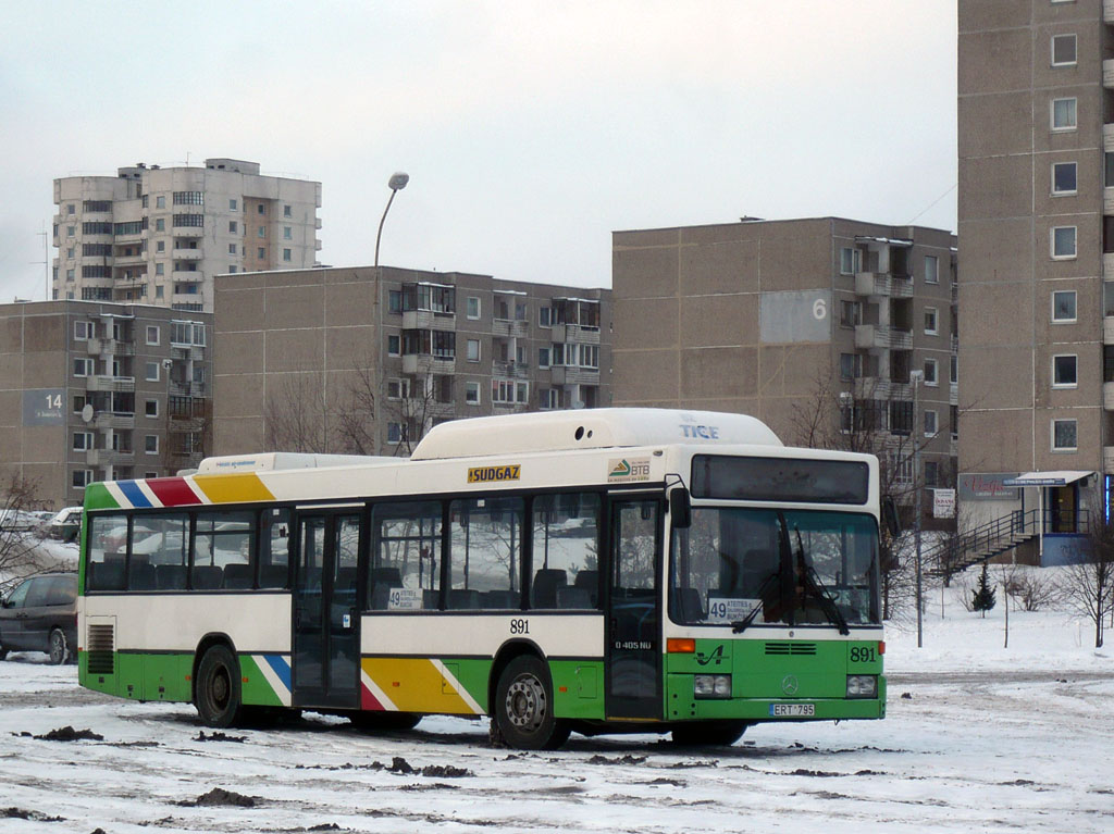 Литва, Mercedes-Benz O405N2Ü CNG № 891