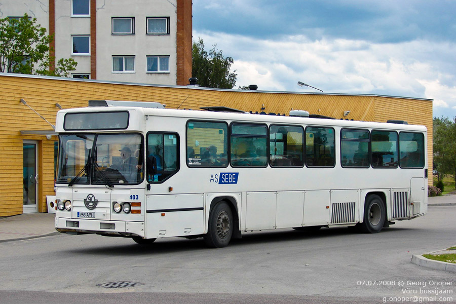 Эстония, Scania CN113CLB № 403