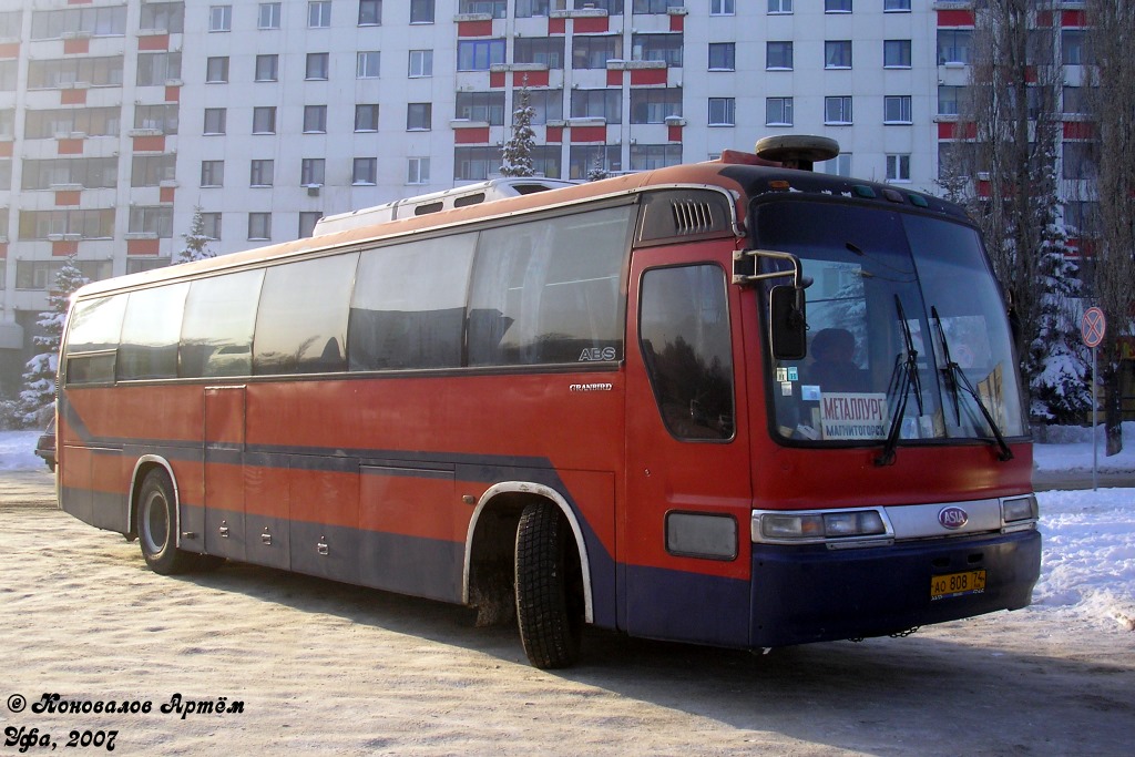 Челябинская область, Asia AM949 Granbird № АО 808 74