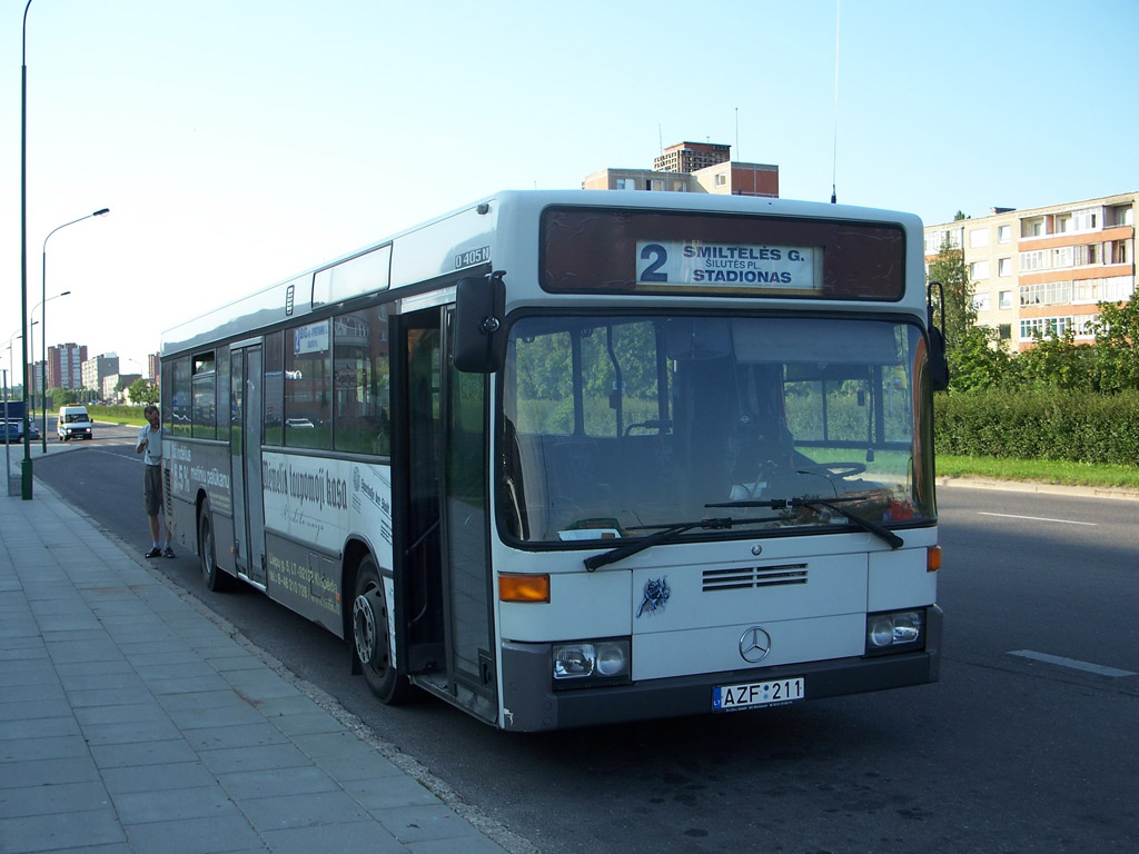 Литва, Mercedes-Benz O405N № AZF 211