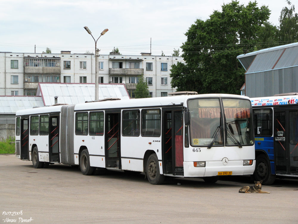 Псковская область, Mercedes-Benz O345G № 643