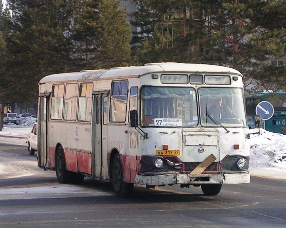 Хабаровский край, ЛиАЗ-677М № 160