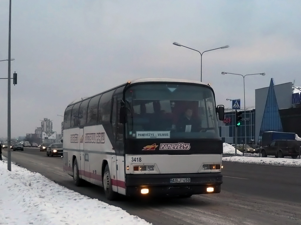 Lietuva, Neoplan N216H Jetliner № 3418