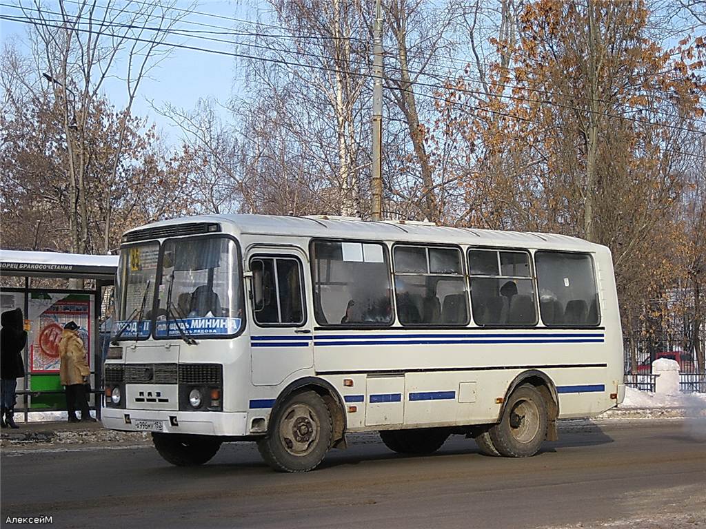 Нижегородская область, ПАЗ-32053 № А 996 МУ 152